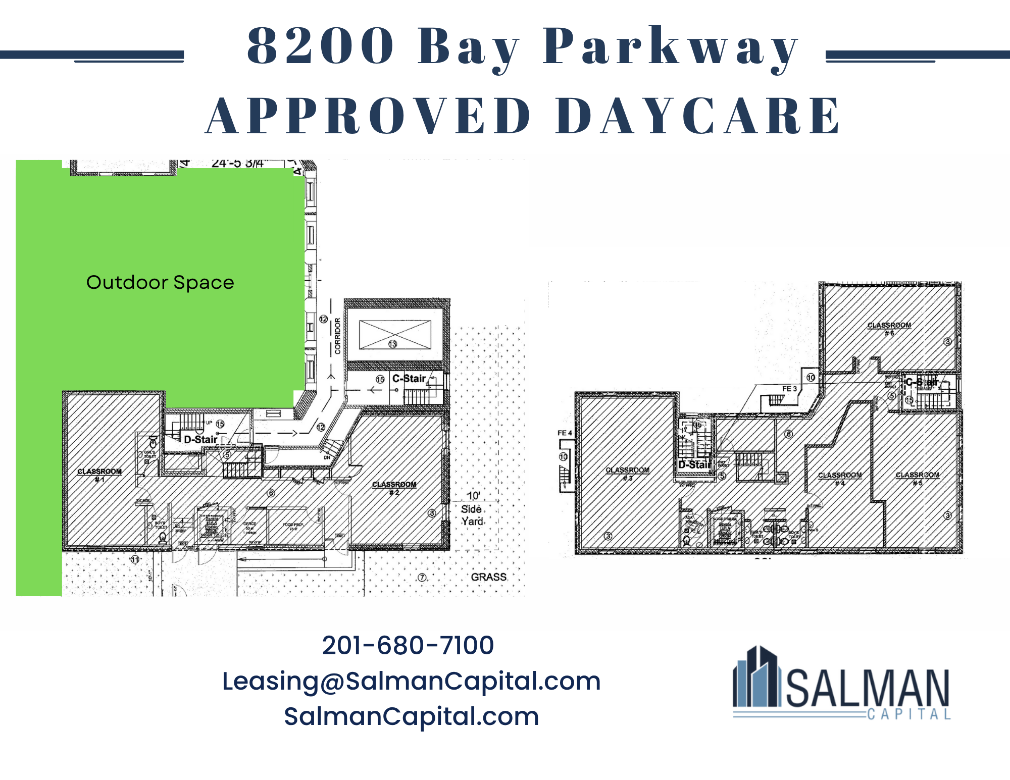 8200 Bay Parkway Day Care - Floorplans
